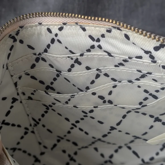 Kate Spade New York Rose Gold Saffiano Leather Large Wristlet Clutch Wallet - Picture 3 of 5